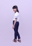  Quần dài cho bé skinny xanh đen - GQD001 