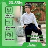  Quần dài học sinh kaki cao cấp lưng thun khóa kéo- TDP035 