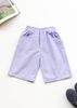 Thời trang cho bé 1 tuổi, Quần short bé trai cotton fo xanh da trời