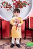  Áo dài bé trai vàng thịnh vượng N232-1 - OAD055 