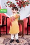  Áo dài bé trai vàng thịnh vượng N232-1 - OAD055 