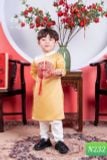  Áo dài bé trai vàng thịnh vượng N232-1 - OAD055 