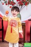  Áo dài bé trai vàng thịnh vượng N232-1 - OAD055 