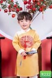  Áo dài bé trai vàng thịnh vượng N232-1 - OAD055 