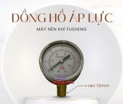 Đồng hồ áp lực máy nén khí