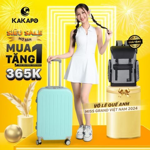 VALI THỜI TRANG DU LỊCH CAO CẤP NHỰA ABS KAKAPO VL002