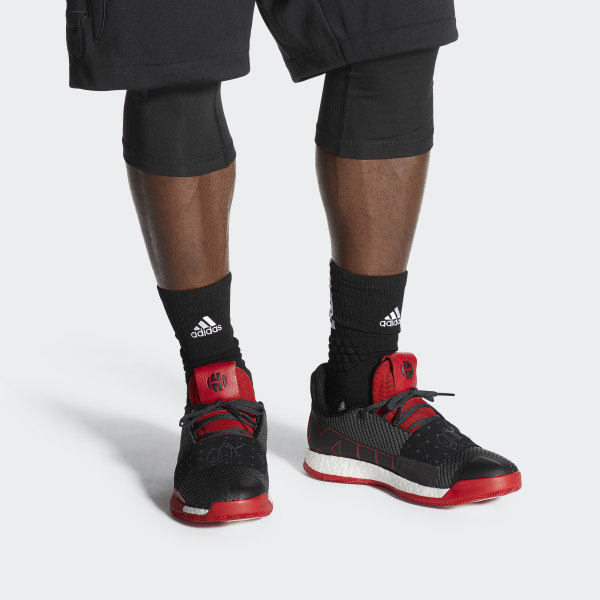 harden 3 black and red