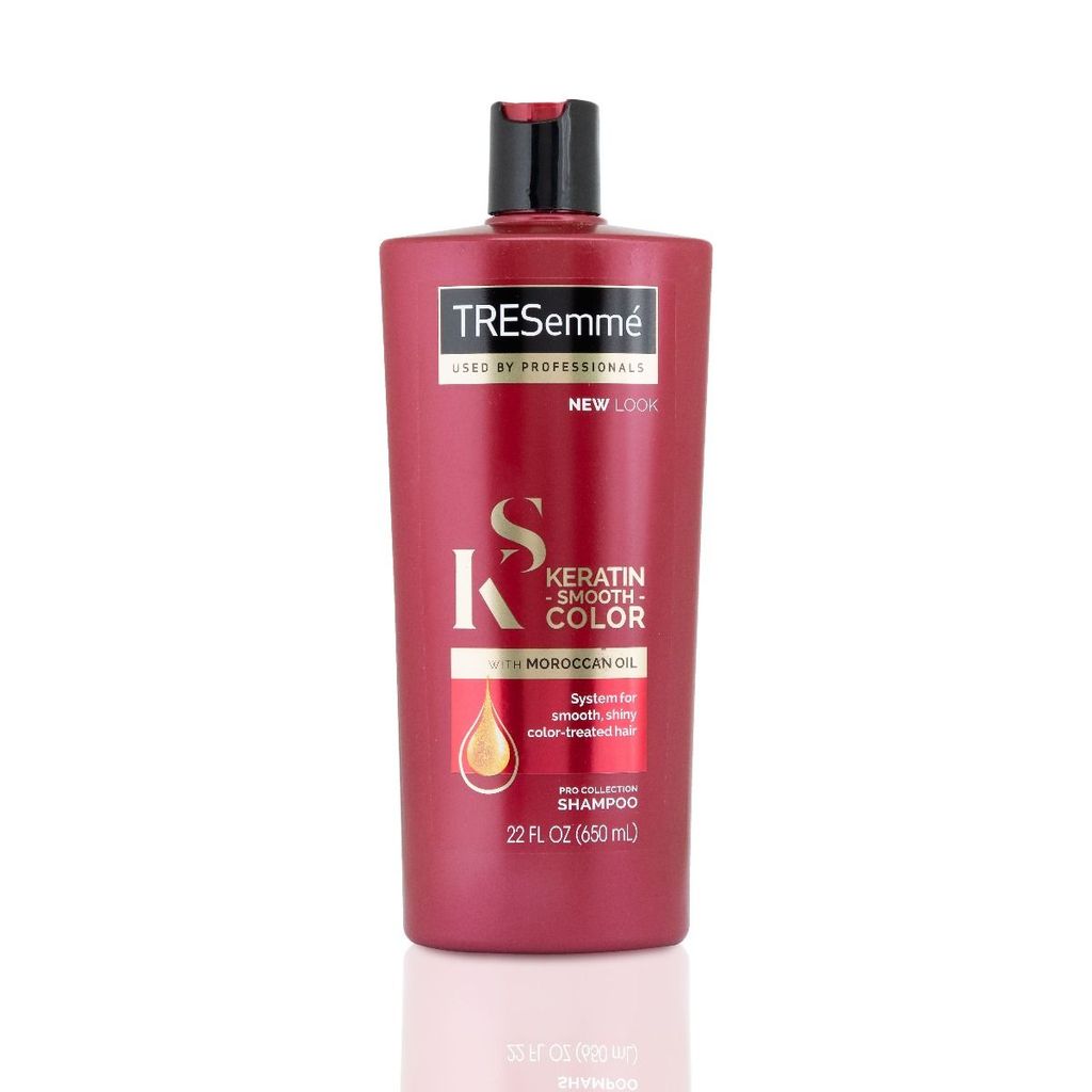 DẦU GỘI TRESEMMÉ KERATIN SMOOTH COLOR MOROCCAN OIL 650ML