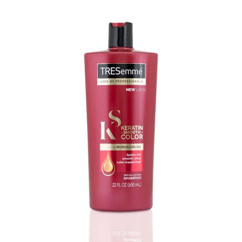 DẦU GỘI TRESEMMÉ KERATIN SMOOTH COLOR MOROCCAN OIL 650ML