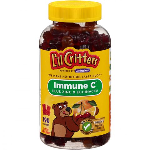 THỰC PHẨM BỔ SUNG L'IL CRITTERS IMMUNE C PLUS ZINC & VITAMIN D 290 VIÊN