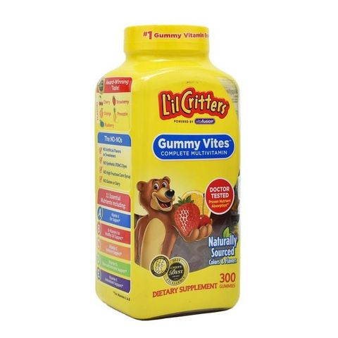 THỰC PHẨM BỔ SUNG VITAMIN TỔNG HỢP CHO TRẺ EM L'IL CRITTERS GUMMY VITES 300 VIÊN