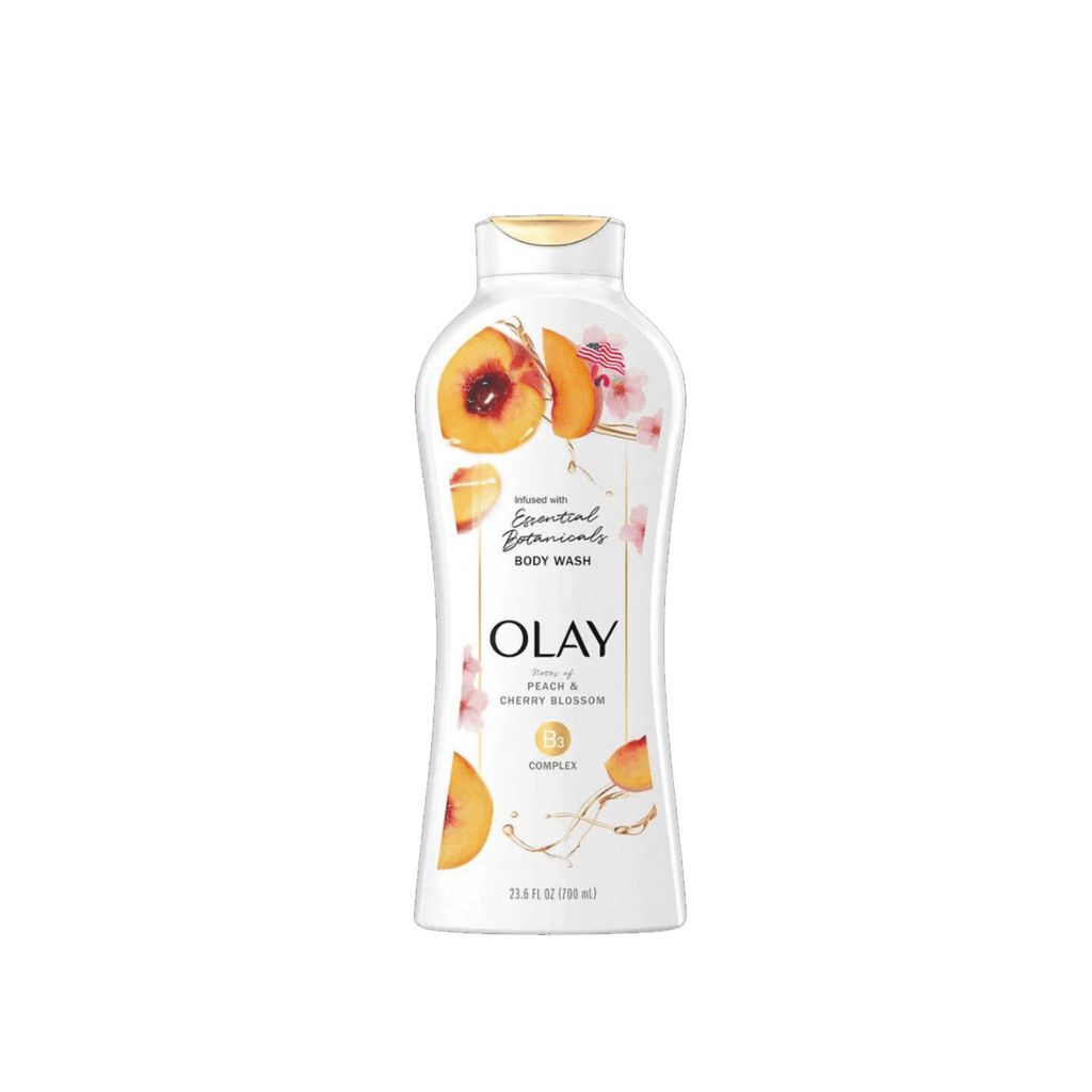 SỮA TẮM OLAY FRESH OUTLAST B3 COMPLEX MÙI QUẢ ĐÀO VÀ HOA CHERRY 700ML