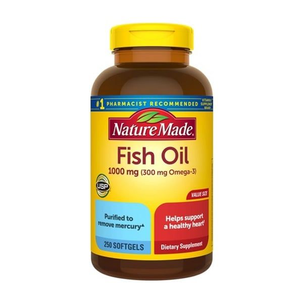 THỰC PHẨM BỔ SUNG OMEGA -3 NATURE MADE FISH OIL 1000MG 250 VIÊN