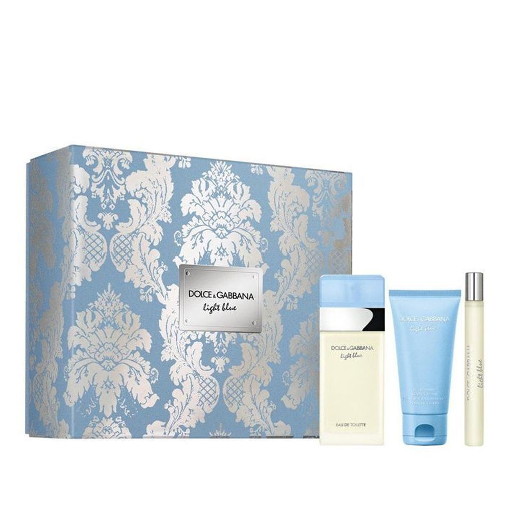 SET NƯỚC HOA NỮ EAU DE TOILETTE DOLCE & GABBANA LIGHT BLUE EDT 100ML/10ML/50ML