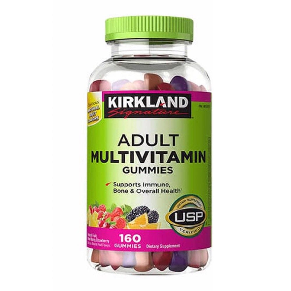 THỰC PHẨM BỔ SUNG VITAMIN KIRKLAND ADULT MULTIVITAMIN GUMMIES 160V