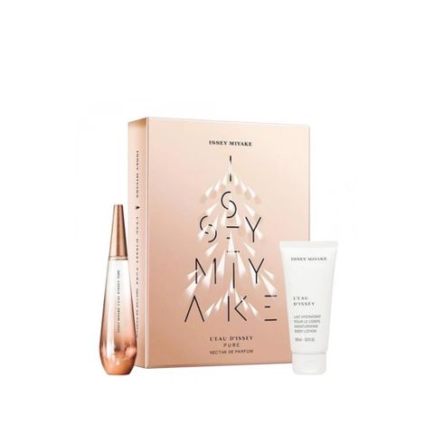 SET NƯỚC HOA NỮ EAU DE PARFUM ISSEY MIYAKE L'EAU D'ISSEY PURE NECTAR DE PARFUM  50/100ML