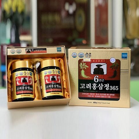 THỰC PHẨM BỔ SUNG CAO HỒNG SÂM 6 NĂM TUỔI SOBAEK KOREA 240G X 2 HỘP