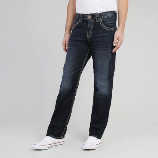 QUẦN JEANS NAM  CAO CẤP NHẬP KHẨU SILVER M84966BBS486 INDIGO