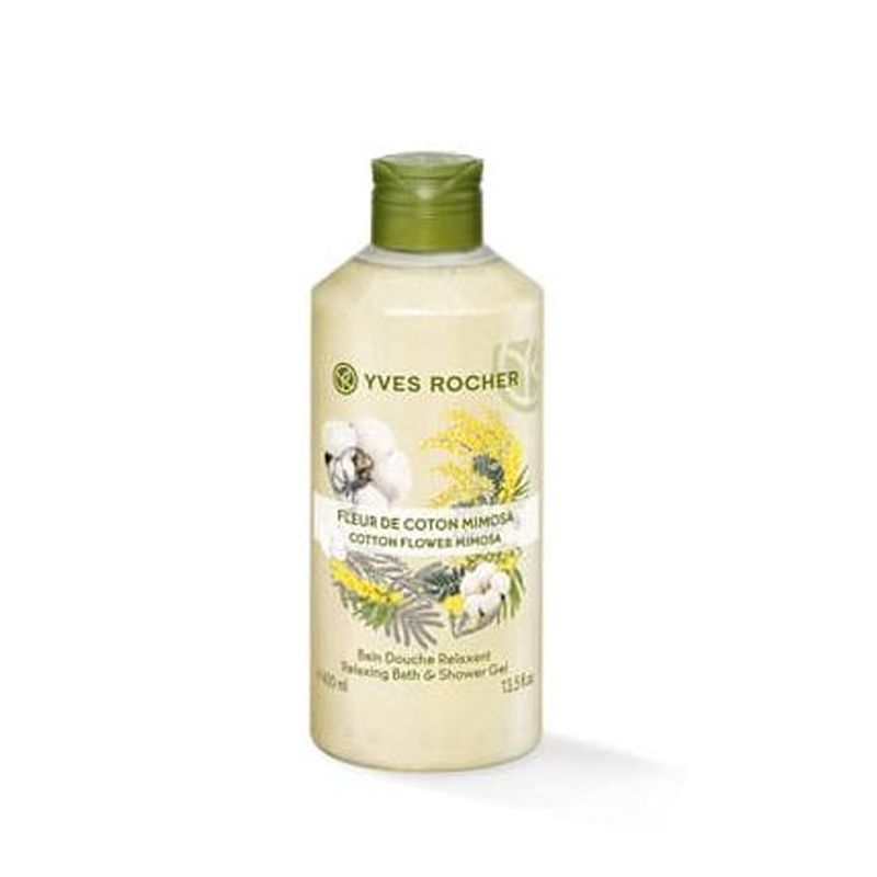 SỮA TẮM YVES ROCHER HƯƠNG COTTON MIMOSA 400ML