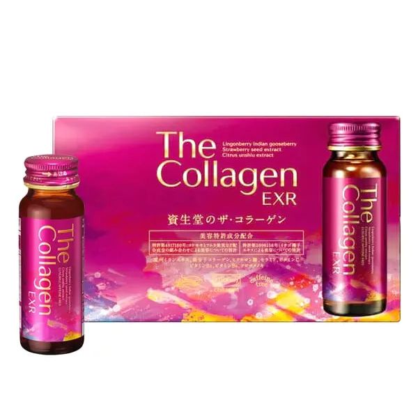 NƯỚC UỐNG KHÔNG CỒN SHISIEDO COLLAGEN EXR 50ML X 10