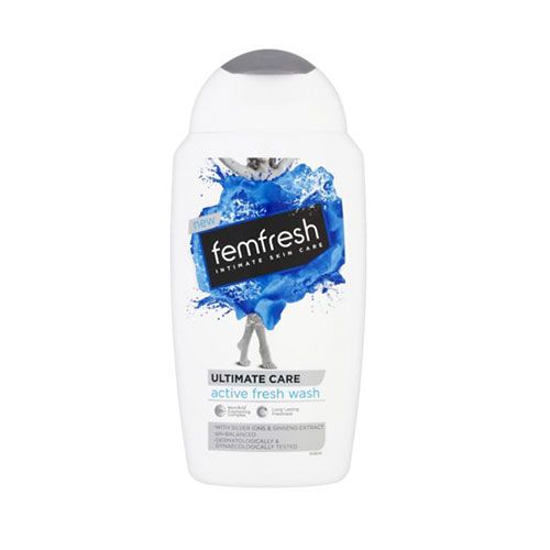 DUNG DỊCH VỆ SINH PHỤ NỮ FEMFRESH ACTIVE WASH WITH GINSENG ESTRACT AND SILVER IONS 250ML