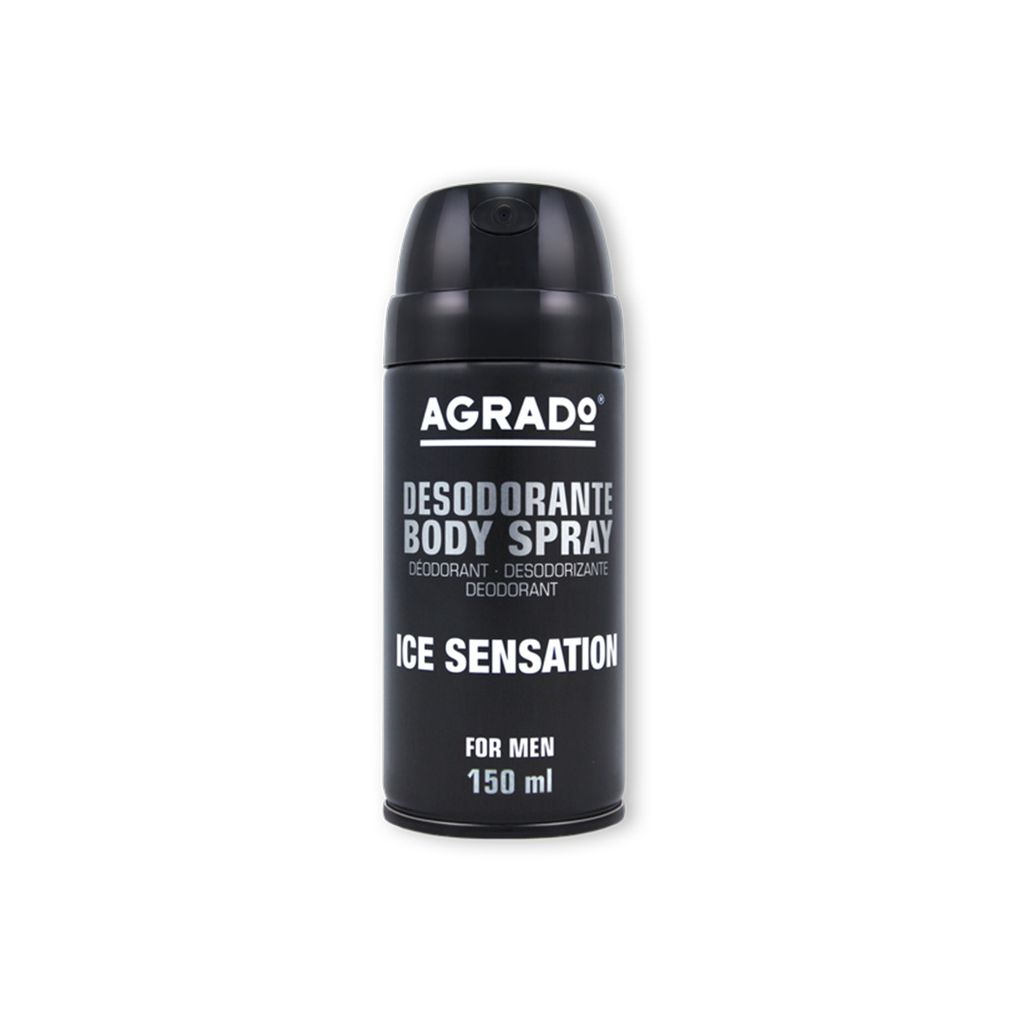 XỊT KHỬ MÙI BODY AGRADO HƯƠNG NƯỚC HOA ICE SENSATION 150ML