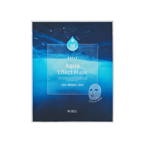 MẶT NẠ CẤP NƯỚC DƯỠNG ẨM LÀM MÁT SÂU DA KHÔ - DAILY AQUA EFFECT MASK - N:CELL