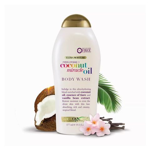 SỮA TẮM DƯỠNG ẨM OGX ULTRA MOISTURE EXTRA CREAMY COCONUT MIRACLE OIL 577ML