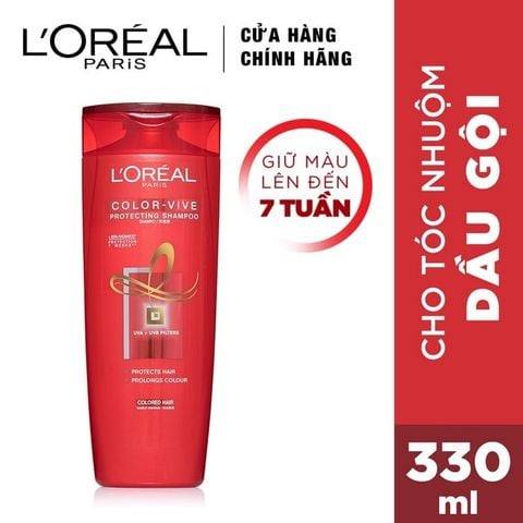 DẦU GỘI CHO TÓC NHUỘM LOREAL PARIS ELSEVE COLOR VIVE PROTECTING SHAMPOO - 330ML