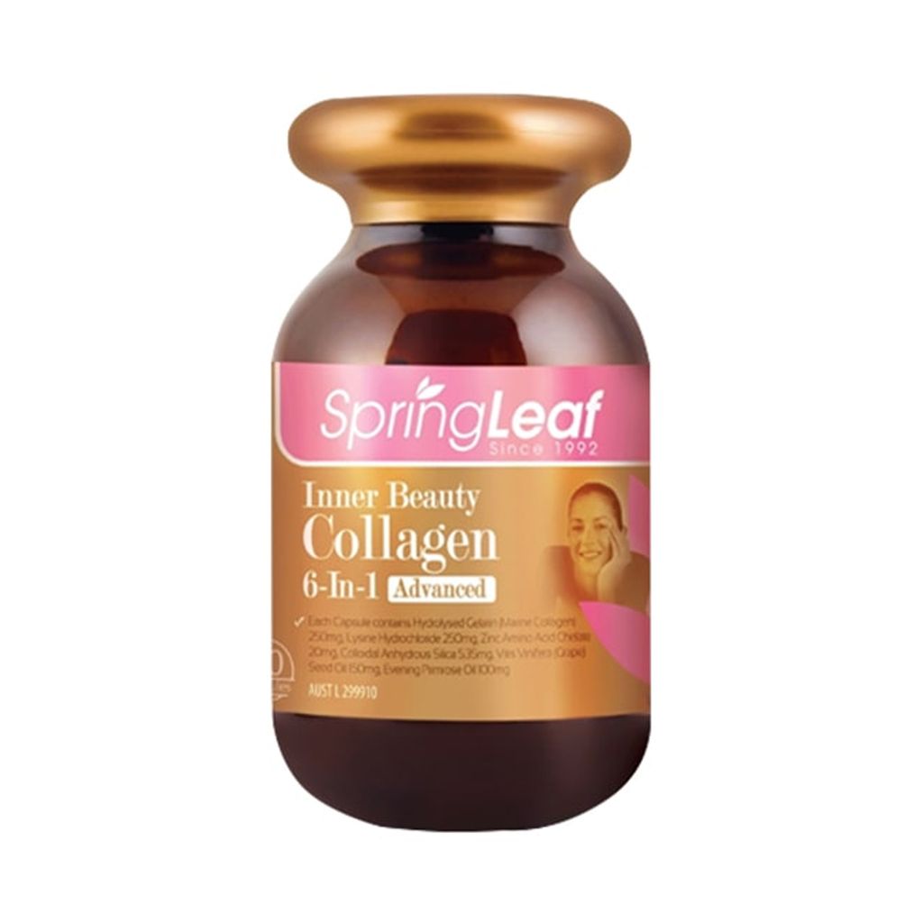 THỰC PHẨM BỔ SUNG COLLAGEN 6 TRONG 1 SPRING LEAF COLLAGEN 6-IN1 180 VIÊN