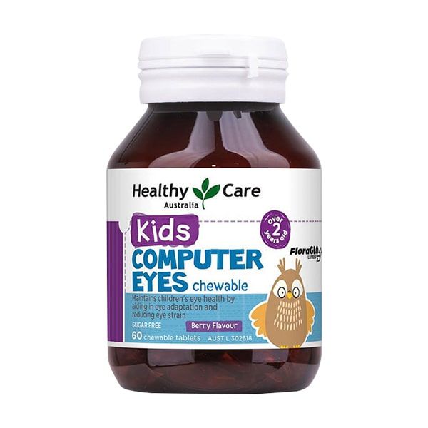 THỰC PHẨM BỔ SUNG BỔ MẮT CHO TRẺ EM HEALTHY CARE KIDS COMPUTER EYES  DHA 60 VIÊN