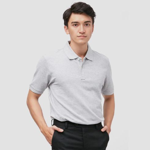 ÁO POLO NAM CAO CẤP NHẬP KHẨU CELIO DEPOLO GRIS CHINE 02