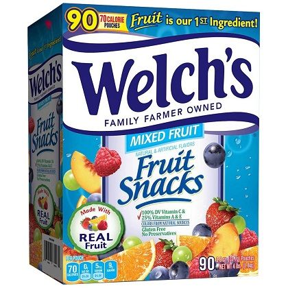 THỰC PHẨM BỔ SUNG VITAMIN DÀNH CHO TRẺ EM WELCH'S TRÁI CÂY 90 GÓI