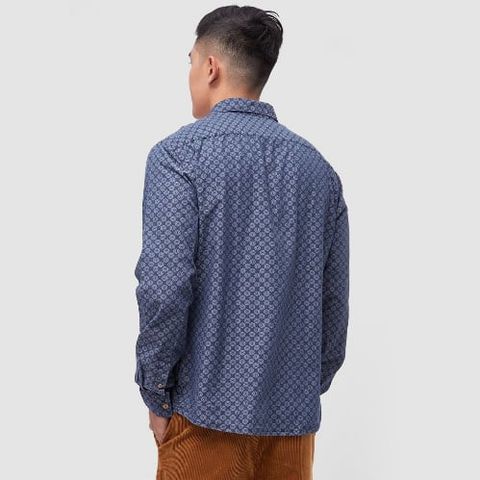 ÁO SƠ MI TAY DÀI NAM CAO CẤP NHẬP KHẨU CELIO LACARELAGE INDIGO