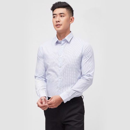 ÁO SƠ MI TAY DÀI NAM CAO CẤP NHẬP KHẨU CELIO LACV BLEU