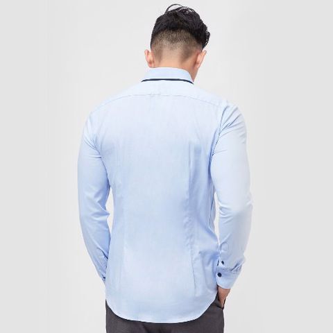 ÁO SƠ MI TAY DÀI NAM CAO CẤP NHẬP KHẨU CELIO LADOOBLE2 BLEU CIEL