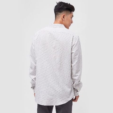 ÁO SƠ MI TAY DÀI NAM CAO CẤP NHẬP KHẨU CELIO LALINMAG2 OFF WHITE