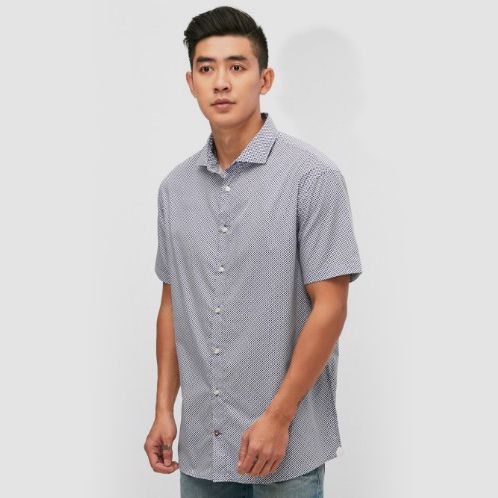 ÁO SƠ MI TAY NGẮN NAM CAO CẤP NHẬP KHẨU CELIO LALYS MARINE