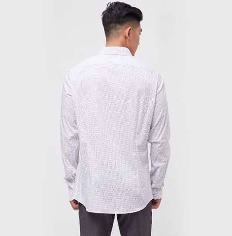 ÁO SƠ MI TAY DÀI NAM CAO CẤP NHẬP KHẨU CELIO LASTRETCH BLANC