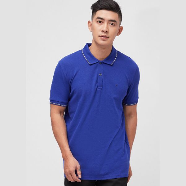 ÁO POLO NAM CAO CẤP NHẬP KHẨU CELIO LECOLRAYEB BLEU ROI