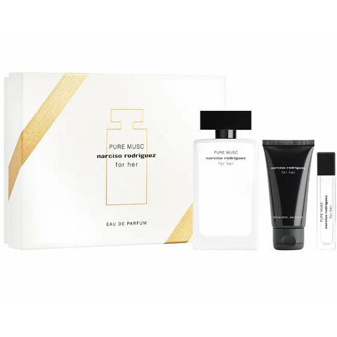 SET NƯỚC HOA NỮ EAU DE PARFUM NARCISO RODRIGUEZ PURE MUSC FOR HER EDP 100ML/10ML/50ML