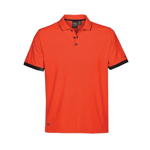 ÁO POLO THỂ THAO  NAM STORMTECH KHÔ THOÁNG NHANH SPG-1 ORANGE/BLACK