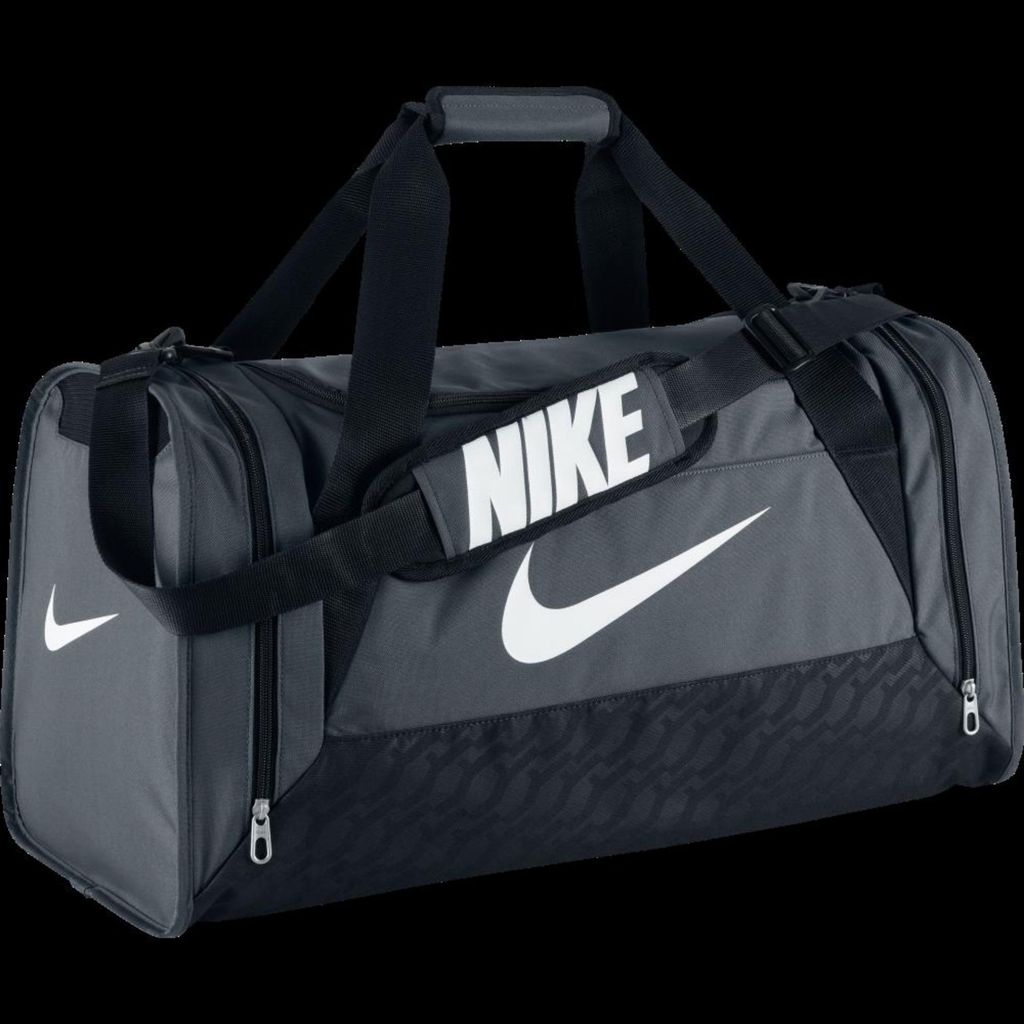 Túi trống thể thao Nike Brasilia 6 (Medium) (Đen)