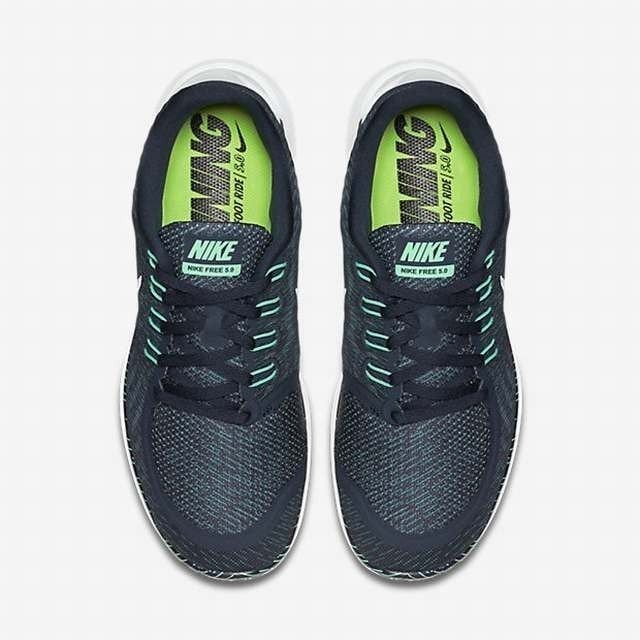 Giày thể thao nam  Nike Free 5.0 Print 749592-403 (Xanh)