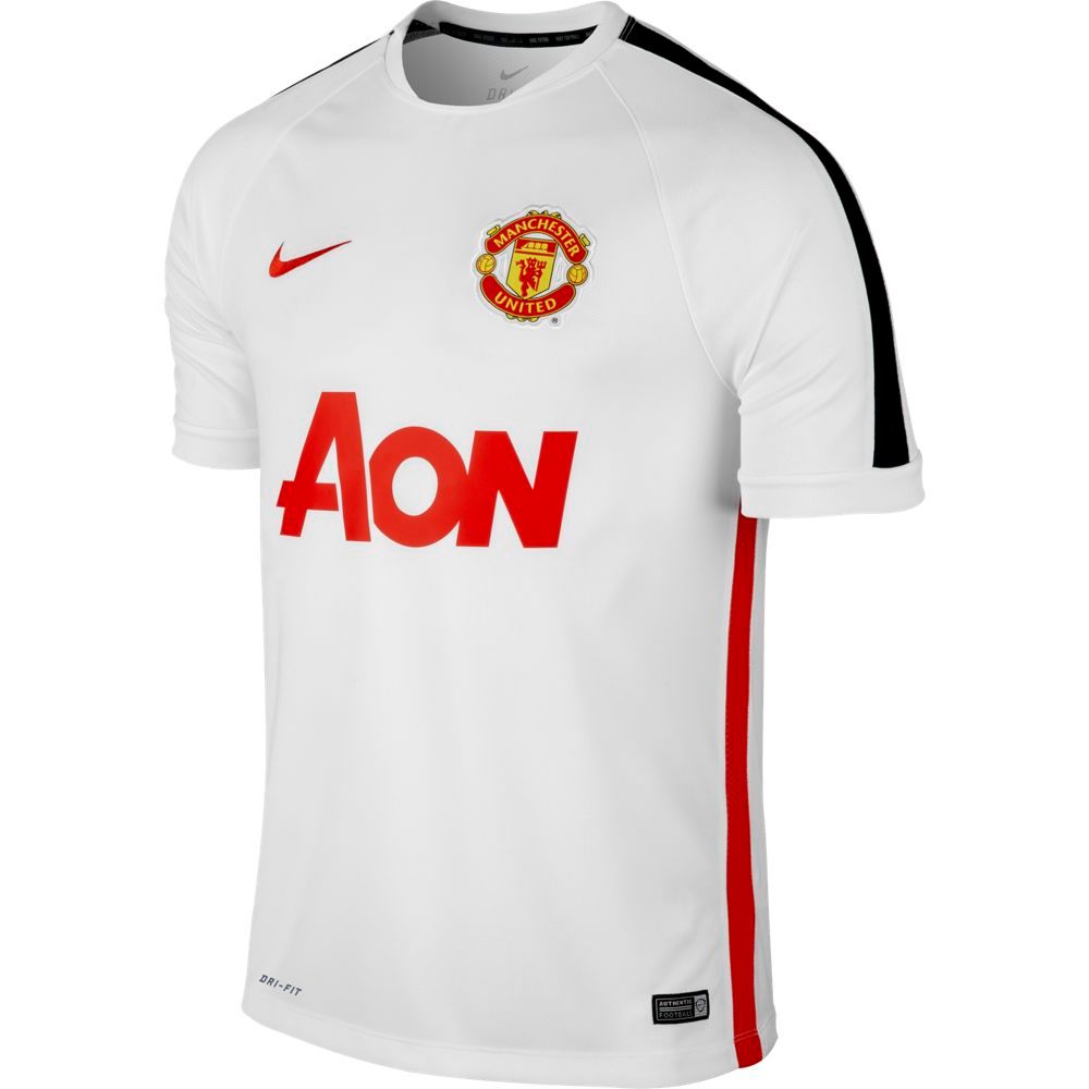 Áo thun bóng đá nam Nike T-shirt Manchester United Short-Sleeve Training Shirt 2 643661-101 (White)