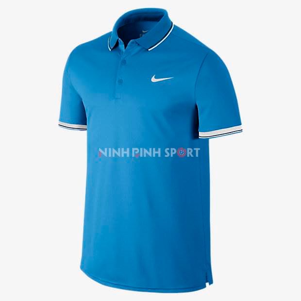 Áo thun thể thao nam Nike T-shirt AS COURT POLO 644777-406 (Xanh dương)