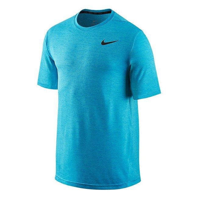 Nike - Áo thun thể thao nam SLEEVE TOP AS DRI-FIT TRAINING SS 742229-418 (Xanh)