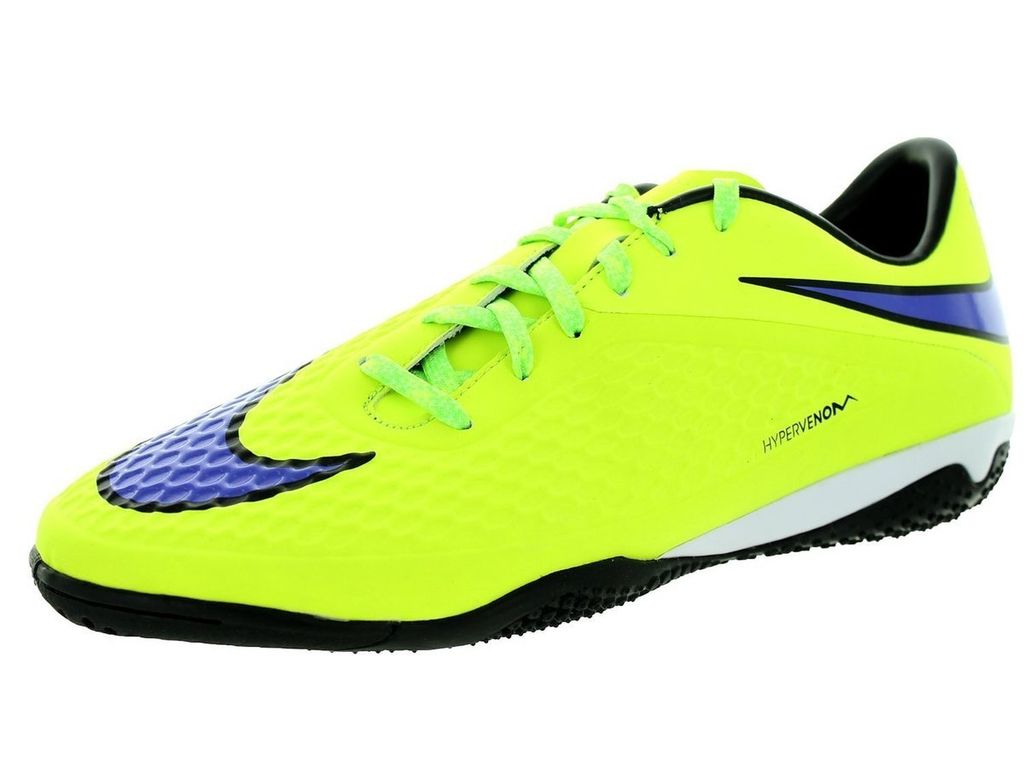 Giày đá bóng nam Nike HYPERVENOM PHELON IC 599849-758 (Vàng)