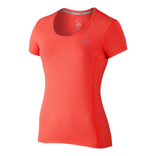 Áo thun thể thao nữ Nike T-shirt AS DRI-FIT CONTOUR SHORT SLE 644695-696 (Red)