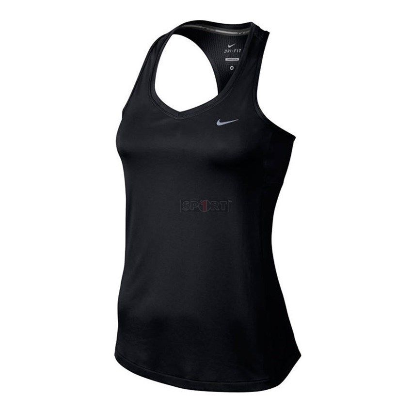 Áo thun thể thao nữ  Nike AS MILER TANK 686881-010 (Đen)